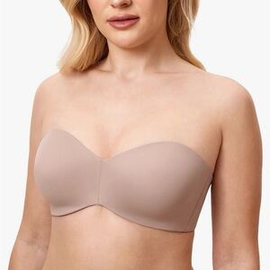 Strapless bra